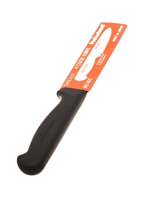 Kitchen Knife Black/Silver 4inch