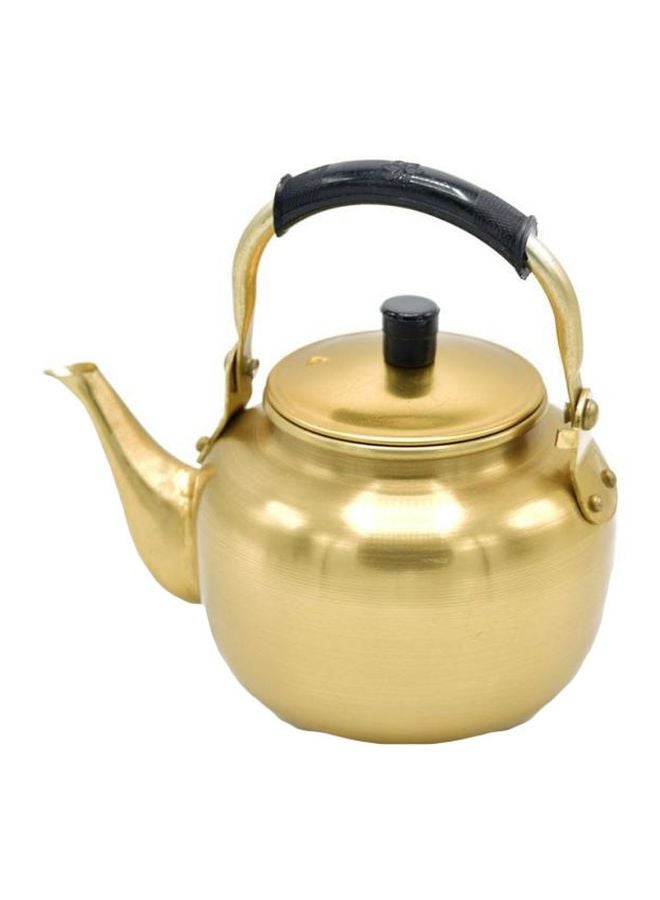 Aluminum Tea Kettle Gold 1.6Liters 