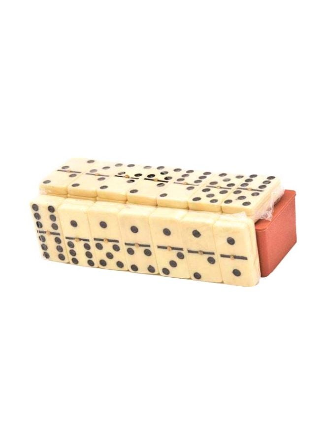 28-Piece Dominoes Arabia Dice Games - Image 1