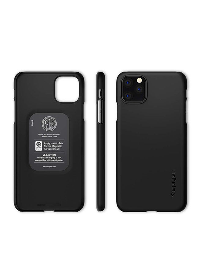 Spigen - Thin Fit 360 Case Cover For Apple iPhone 11 Pro Black - Image 1