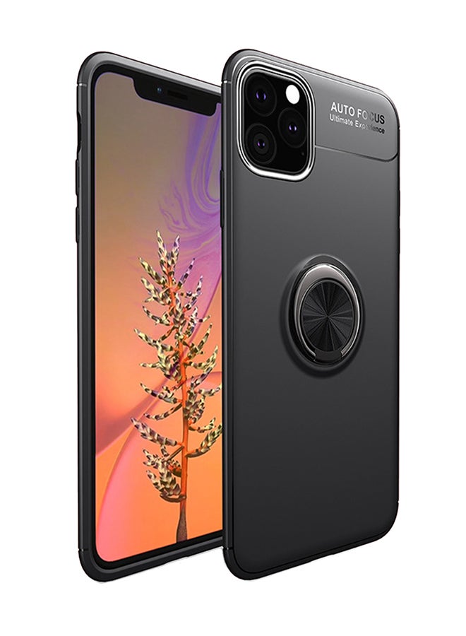 AUTO FOCUS Protective Case Cover With Ring Holder For Apple iPhone 11 Pro Black 