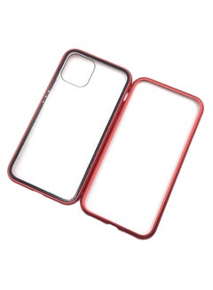 TOEON 360-Degree Full Coverage Magnetic Case Cover For Apple iPhone 11 Pro Red 