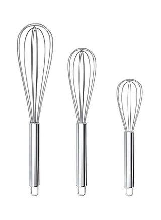 3-Piece Stainless Steel Egg Whisk Silver 8, 10, 12inch - v1568380186/N29817719A_1