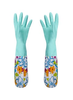 Generic Thickened Dishwashing Gloves Multicolour 52cm 