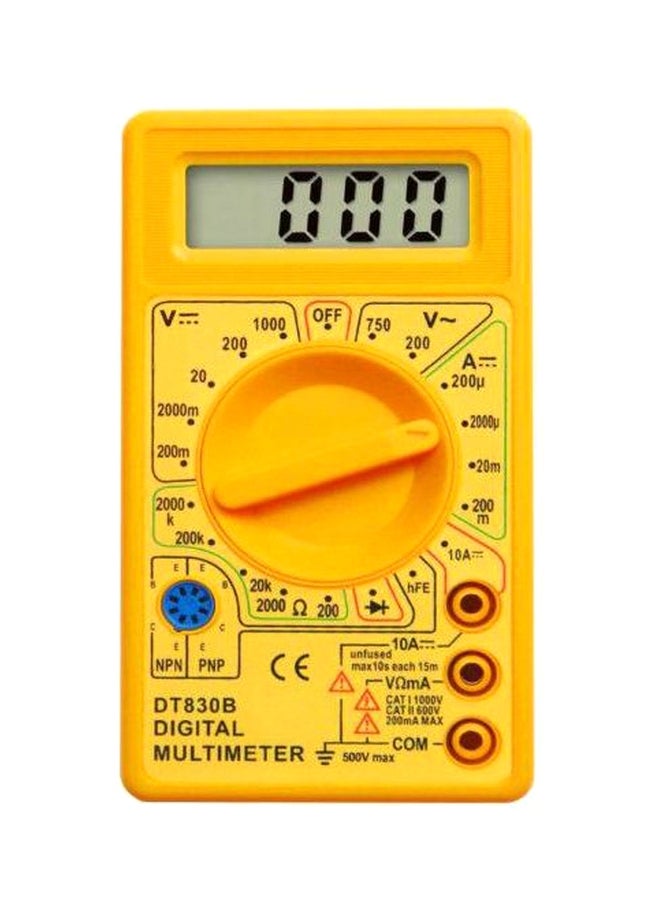 جهاز قياس متعدد رقمي أصفر - Image 1