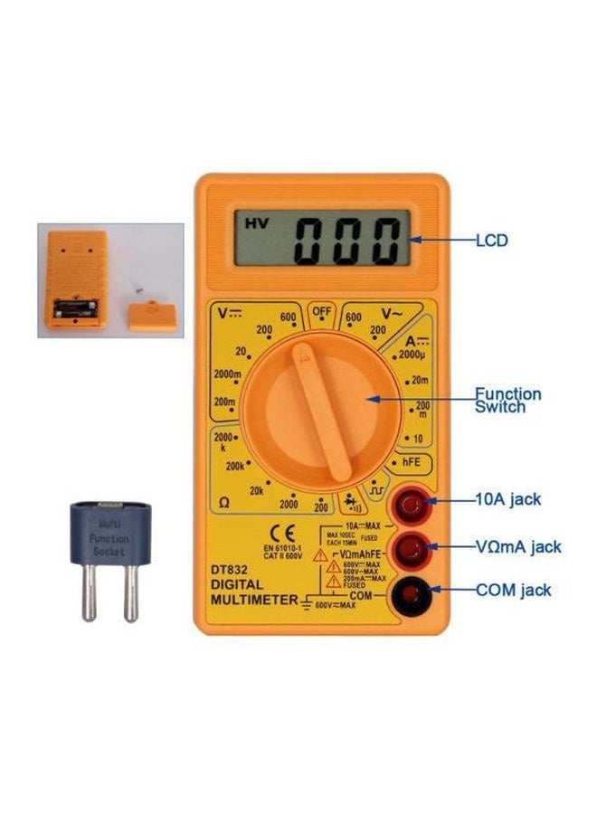 جهاز قياس متعدد رقمي أصفر - Image 2