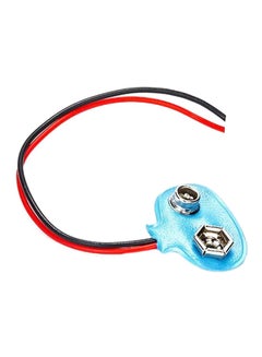 UHcom Clip-On Battery Snap Connector With Wire Blue/Black/Red  - Image 1