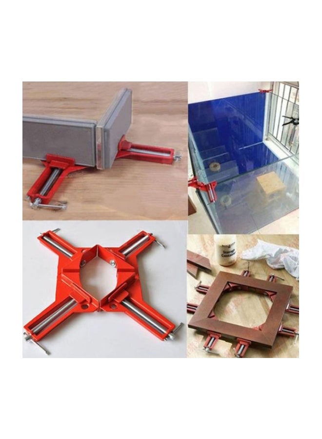 Right Angle Clamp Red/Silver - Image 3