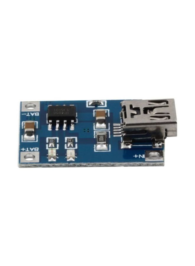Arduino - Lithium Battery Charger Module 1A Blue/Silver - Image 1