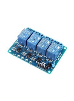 Arduino 4-Channel Relay Module Expansion Board Blue 