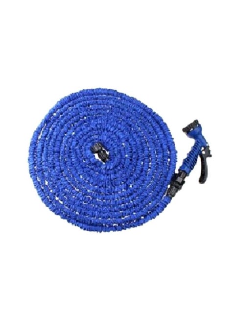 Expanding Water Hose With Sprayer Nozzle Blue/Black 30meter