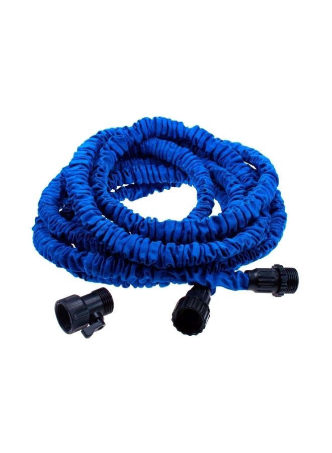 X-Hose Expanding Water Hose With Sprayer Nozzle Blue/Black 75feet  - Image 1