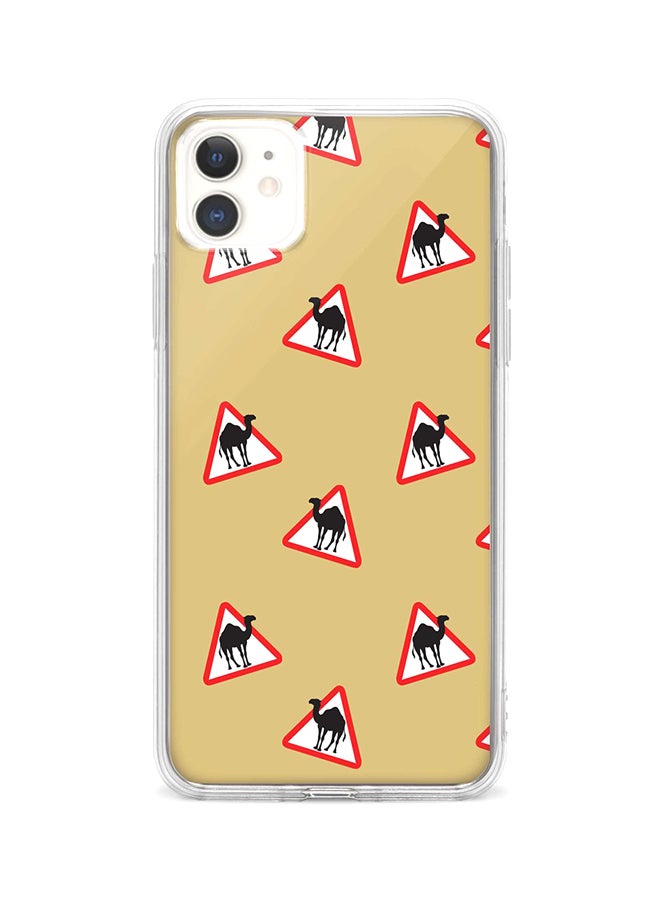 Stylizedd Protective Case Cover For Apple iPhone 11 Camel Signs