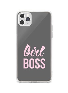 Stylizedd Protective Case Cover For Apple iPhone 11 Pro Max Girl Boss (Grey) 