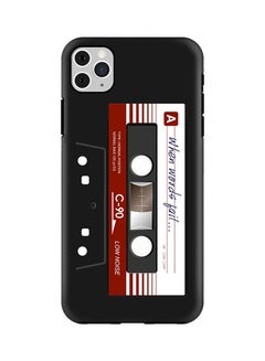 Stylizedd Protective Case Cover For Apple iPhone 11 Pro Max When Words Fail (Black Tape) 