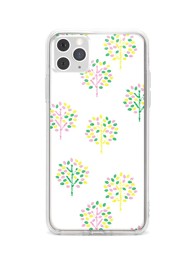 ستايلايزد غطاء حماية واقٍ لهاتف أبل آيفون 11 برو ماكس مزين بأشكال ربيعية صيفية