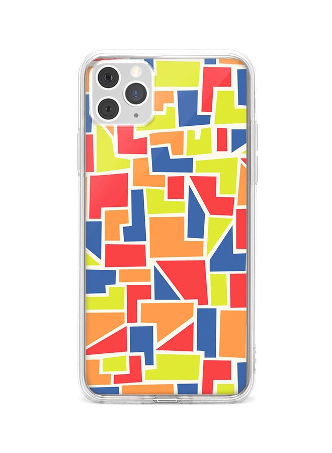 ستايلايزد غطاء حماية واقٍ لهاتف أبل آيفون 11 برو ماكس أشكال ملونة