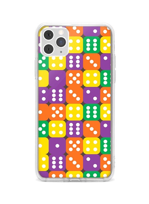 Protective Case Cover For Apple iPhone 11 Pro Max Dice Roll