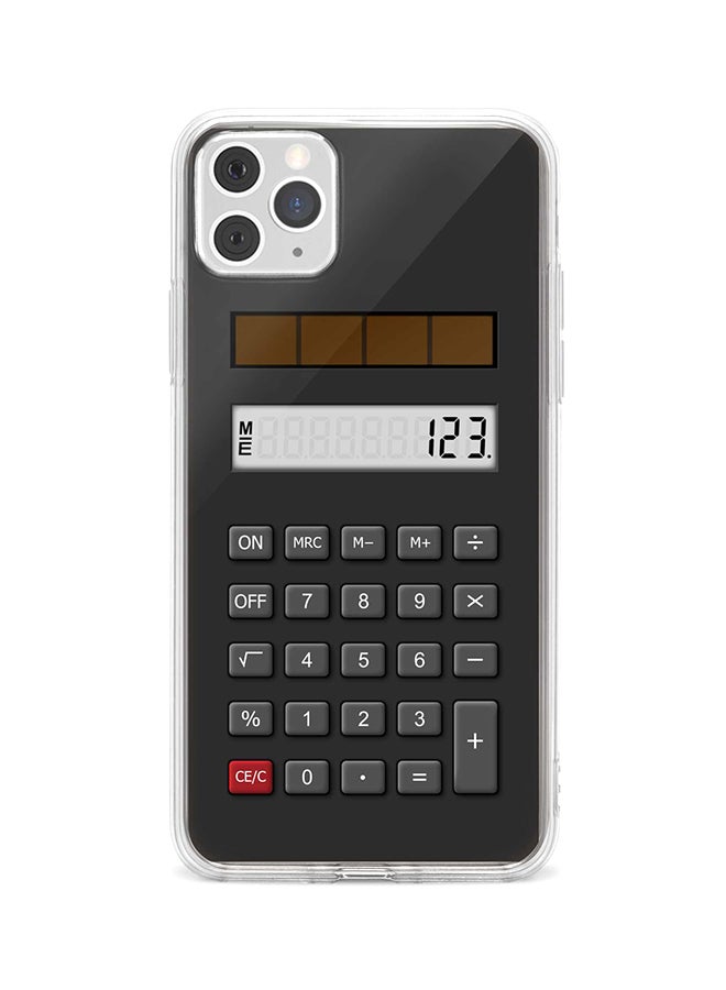 Stylizedd Protective Case Cover For Apple iPhone 11 Pro Max Calc (Black)