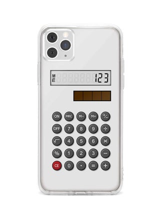 Protective Case Cover For Apple iPhone 11 Pro Calc (White) - v1568382503/N29926824A_1