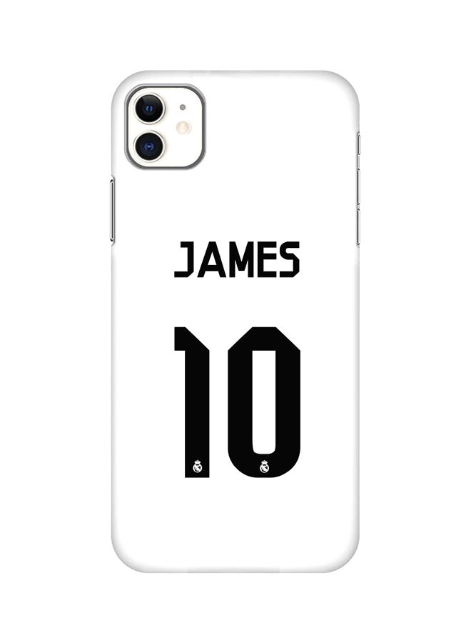 Protective Case Cover For Apple iPhone 11 James Real Jersey