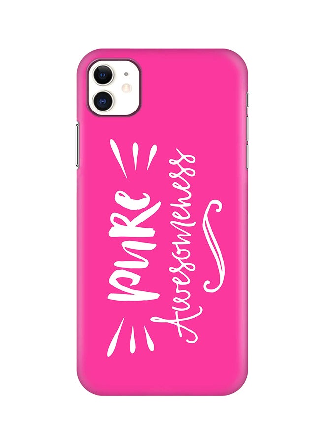 ستايلايزد غطاء حماية واق لهاتف أبل آيفون 11 وردي