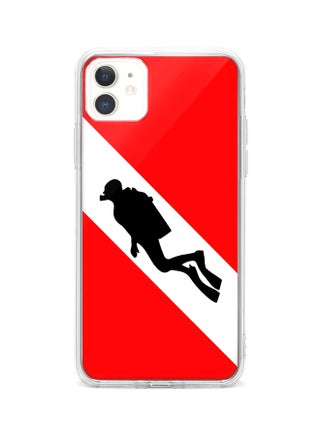 Protective Case Cover For Apple iPhone 11 Diver Flag - v1568382513/N29926886A_1