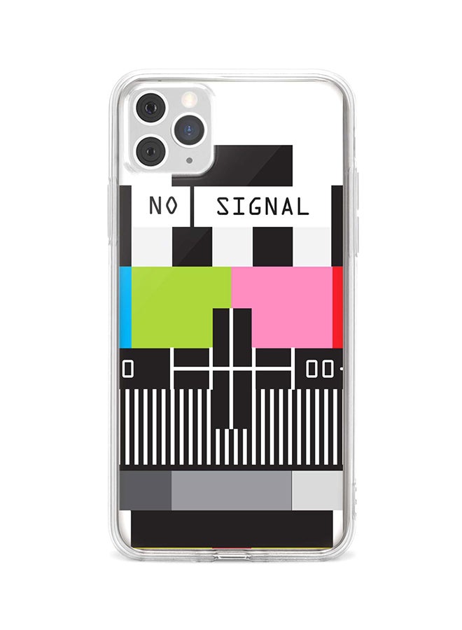 Stylizedd Protective Case Cover For Apple iPhone 11 Pro Max No Signal Tv 