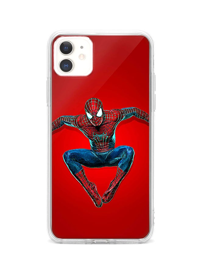 Stylizedd Protective Case Cover For Apple iPhone 11 Red/Blue