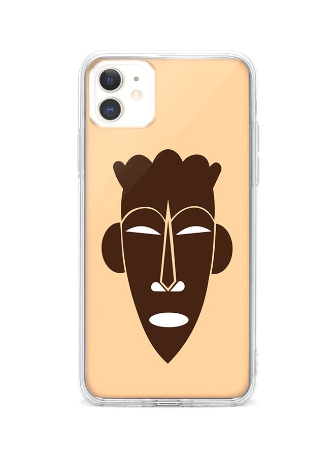 Stylizedd Protective Case Cover For Apple iPhone 11 Tribal Mask