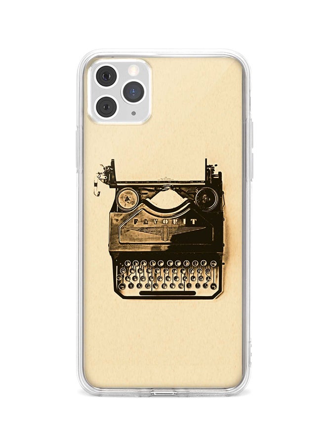 غطاء حماية واقٍ لهاتف أبل آيفون 11 برو ماكس آلة كاتبة