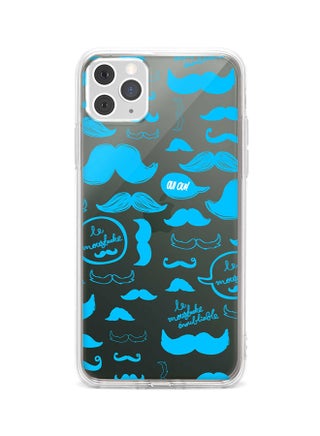 Protective Case Cover For Apple iPhone 11 Pro Max Le Moustache - v1568382567/N29924961A_1