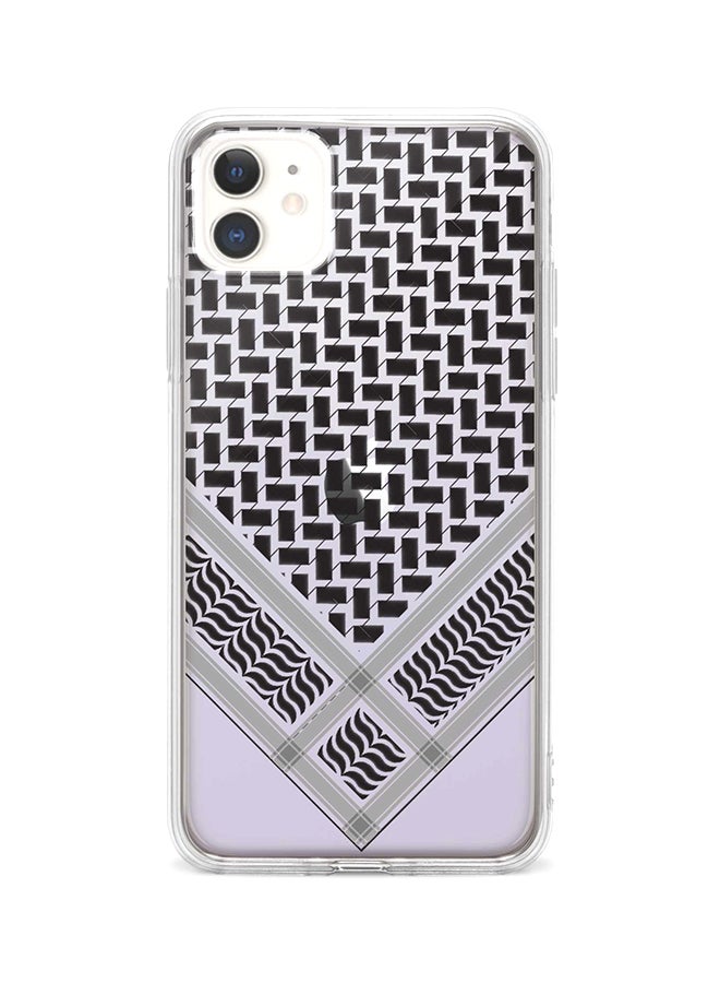 Stylizedd Protective Case Cover For Apple iPhone 11 Black/White