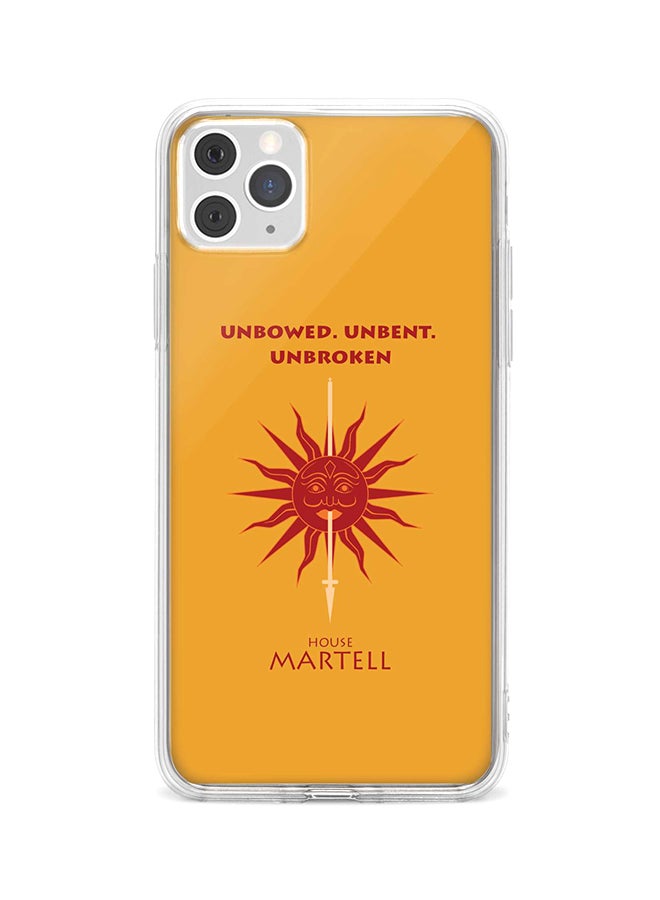 Stylizedd Protective Case Cover For Apple iPhone 11 Pro Got House Martell