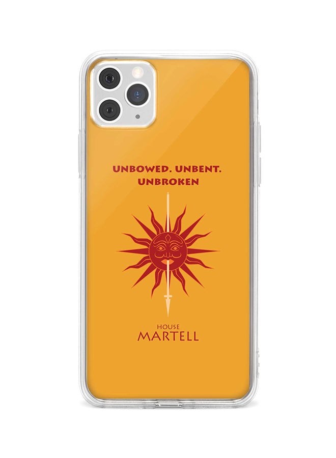 Stylizedd Protective Case Cover For Apple iPhone 11 Pro Max Orange