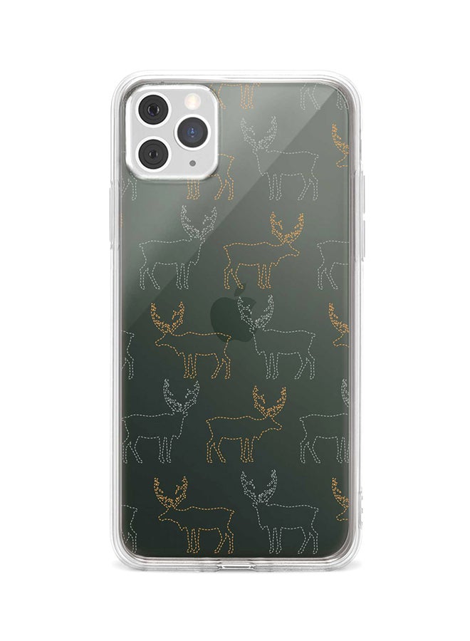 Stylizedd Protective Case Cover For Apple iPhone 11 Pro Max Purple Moose