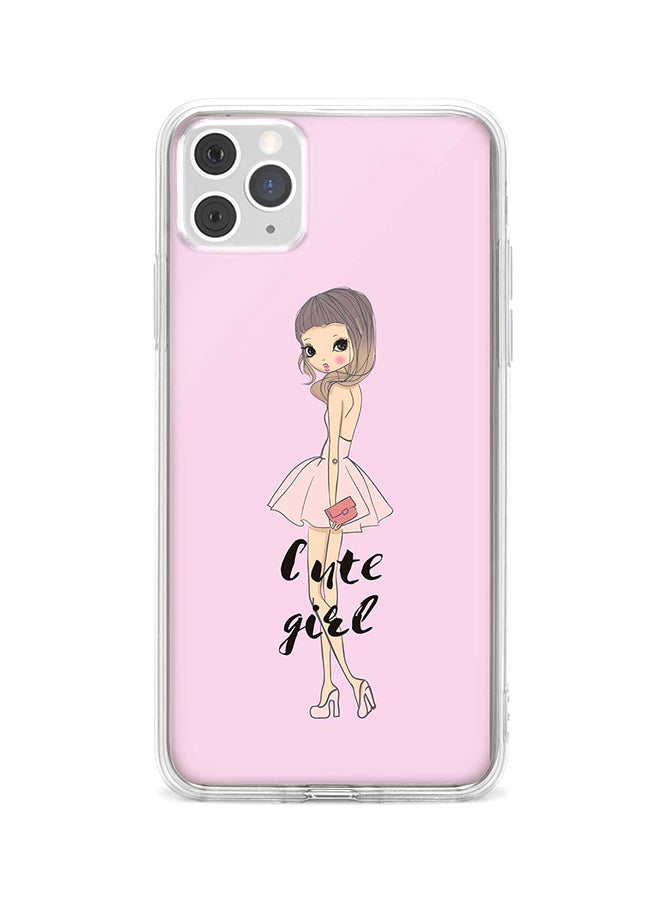 Stylizedd - Protective Case Cover For Apple iPhone 11 Pro Max Coy Cute Girl - Image 1