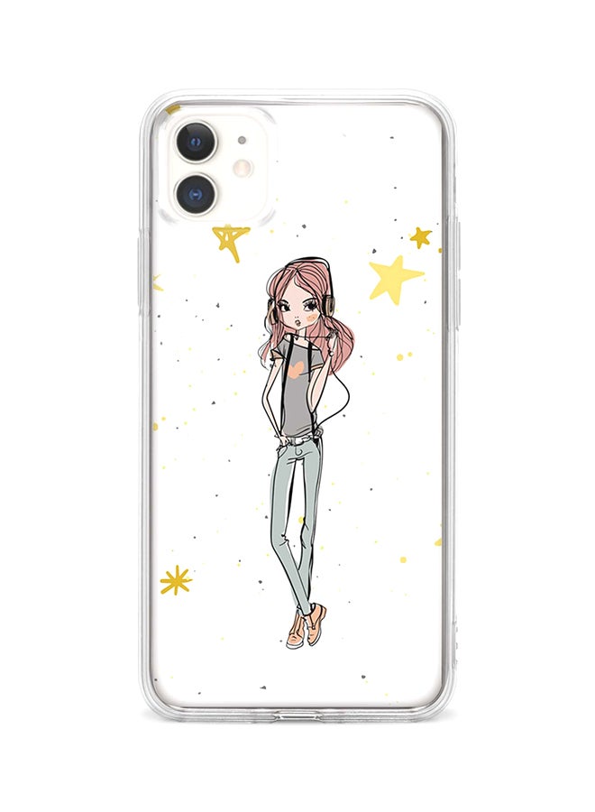 Stylizedd - Protective Case Cover For Apple iPhone 11 Girl Next Door - Image 1