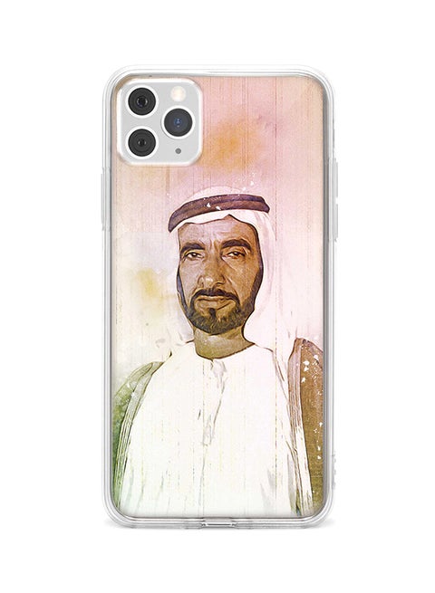 Protective Case Cover For Apple iPhone 11 Pro Max The Wise Sheikh Zayed