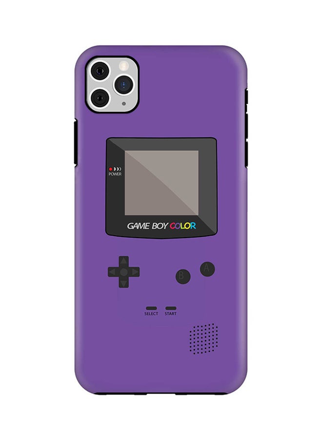 Stylizedd Protective Case Cover For Apple iPhone 11 Pro Gameboy Color Purple