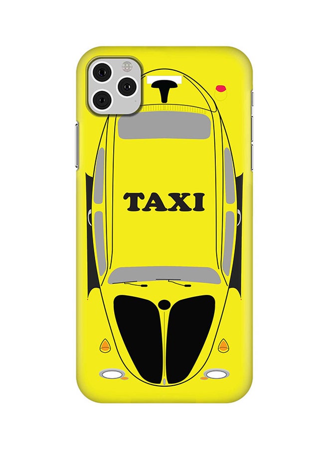 Stylizedd Protective Case Cover For Apple iPhone 11 Pro Max Yellow Taxi