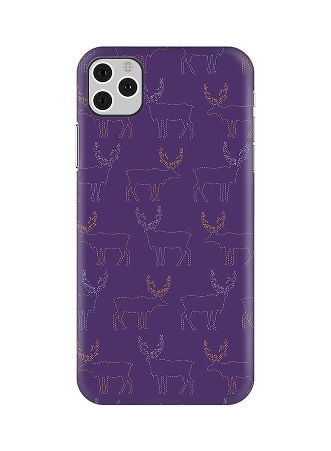 Stylizedd Protective Case Cover For Apple iPhone 11 Pro Max Purple