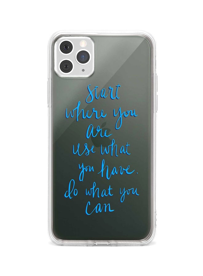 Protective Case Cover For Apple iPhone 11 Pro Max Start, Use, Do