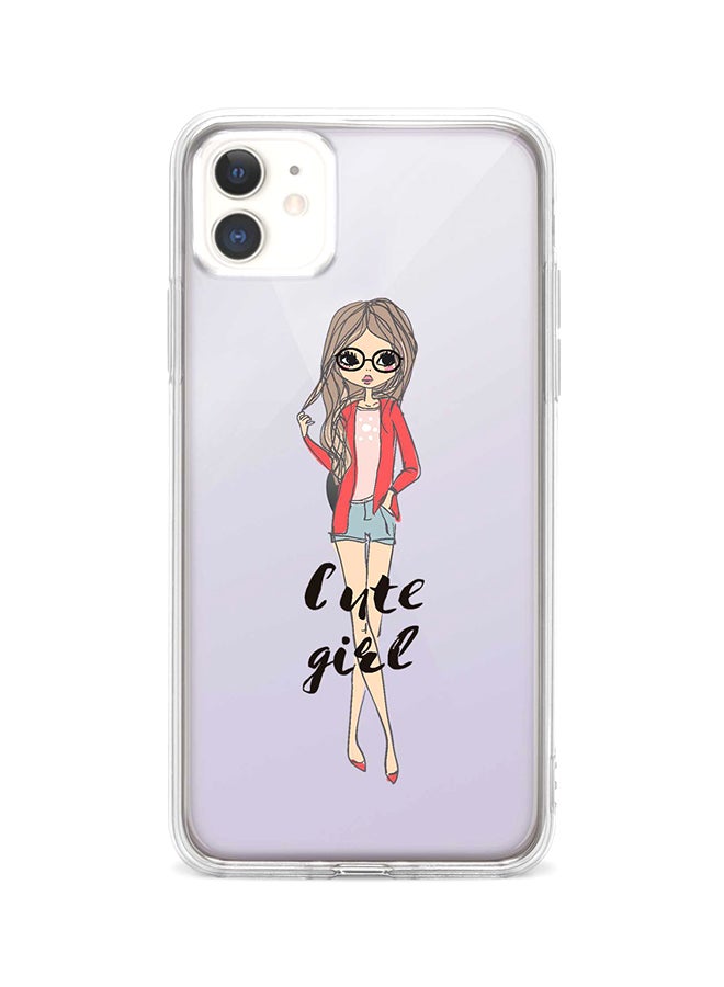 Protective Case Cover For Apple iPhone 11 Dreamer Cute Girl