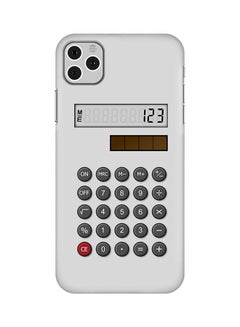 Stylizedd Protective Case Cover For Apple iPhone 11 Pro Max Calc (White) 