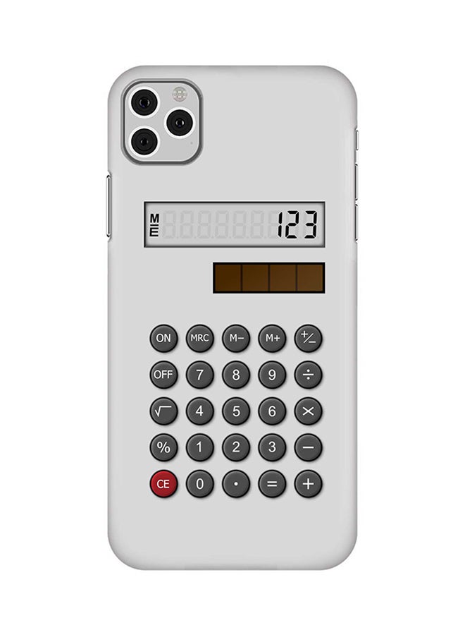 Protective Case Cover For Apple iPhone 11 Pro Max Calc (White)