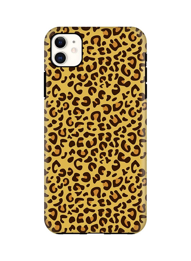 Protective Case Cover For Apple iPhone 11 Leopard Skin Print