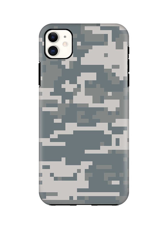 Stylizedd Protective Case Cover For Apple iPhone 11 Digital Camo 