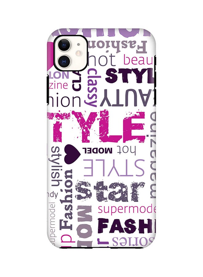Protective Case Cover For Apple iPhone 11 Fashion Statement