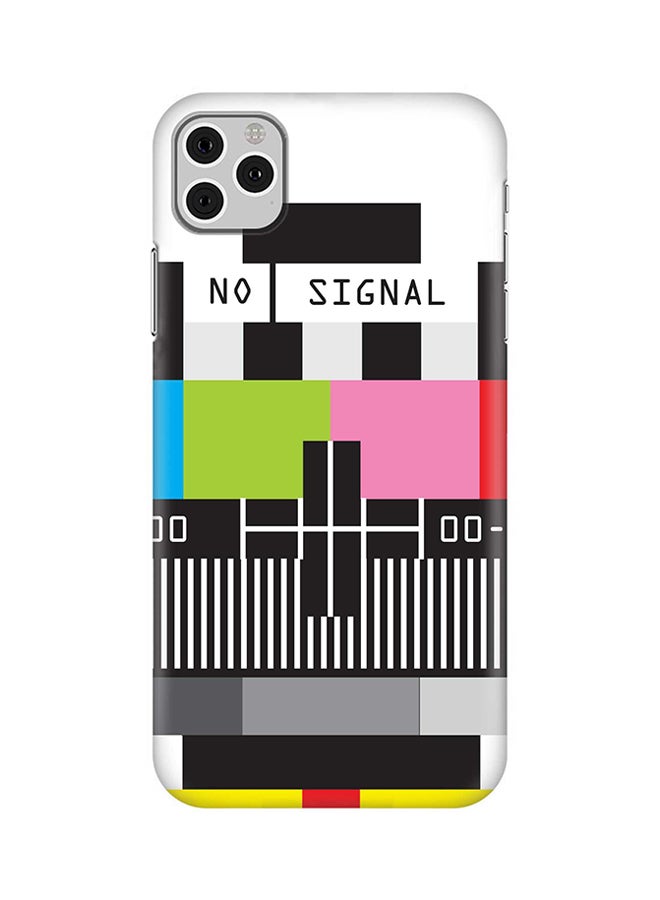 Stylizedd - Protective Case Cover For Apple iPhone 11 Pro Max No Signal Tv - Image 1
